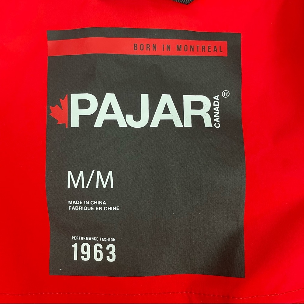PAJAR M Women's Red Hooded Jacket - Picture 6 of 7